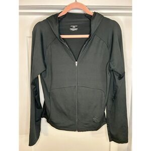 Patagonia Rhythm Womens Full Zip Hoodie Black Medium Gorpcore Yoga Athleisure